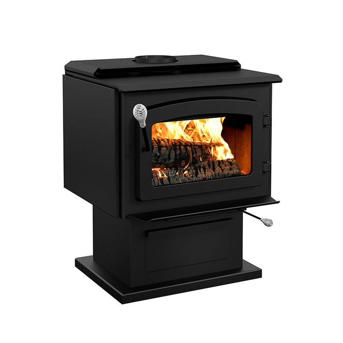 Drolet Escape 1800 Wood Burning Stove With Black Door DB03102