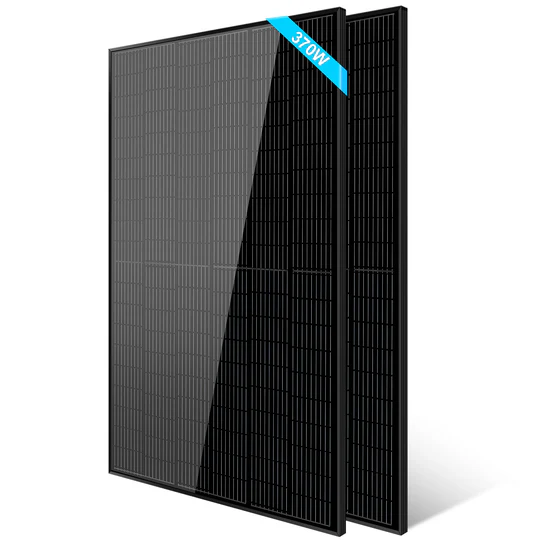 SunGoldPower 370W Mono Black Perc Solar Panel Full Pallet (32 Panels) - SG-370WMB