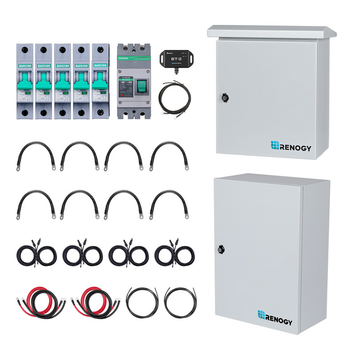 Renogy 2.5kW Essential Plus Kit - RKIT2500CB-C43D8-A28-US