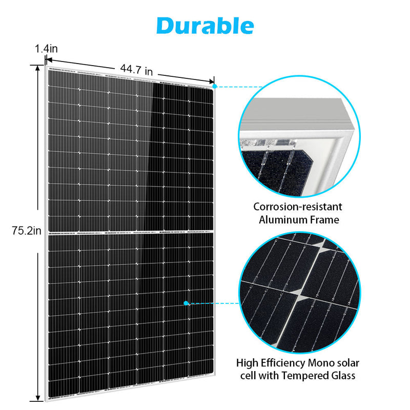 SunGoldPower 450 Watt Monocrystalline Solar Panel