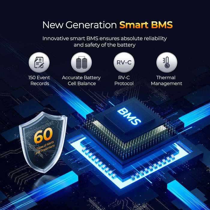 Renogy REGO 12V 400Ah Cold Weather LiFePO4 Battery - RBT12400LFPL-SHBTx2