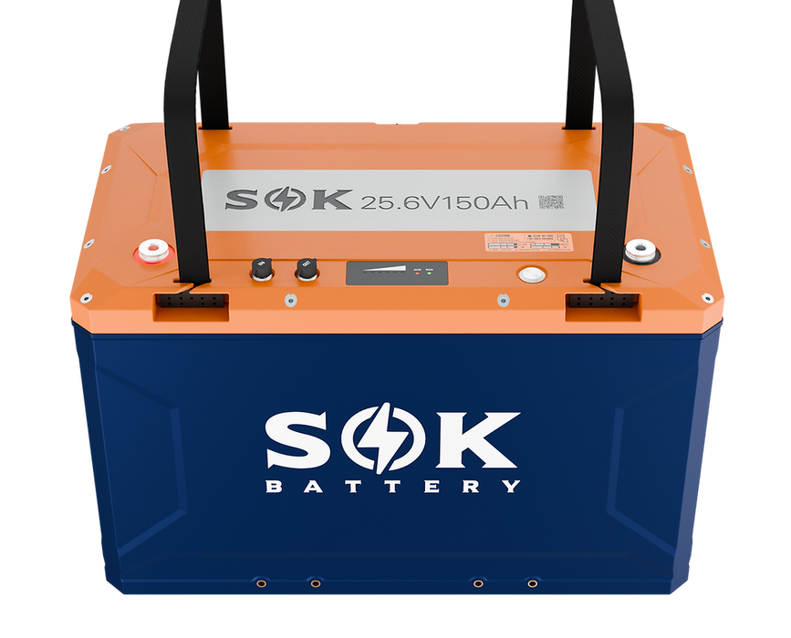 SOK Battery Built-in heater & Bluetooth,Victron CAN Comms 24V150Ah - SK24V150PH