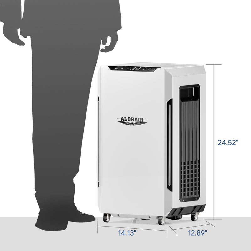 Alorair Sentinel Pro 35X Dehumidifier, 70 PPD Commercial & Industrial Dehumidifier with Pump