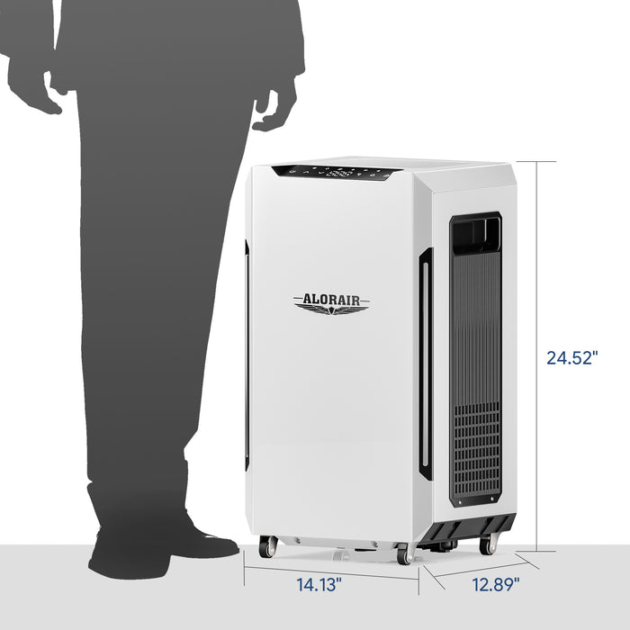 Alorair Sentinel Pro 35X Dehumidifier, 70 PPD Commercial & Industrial Dehumidifier with Pump