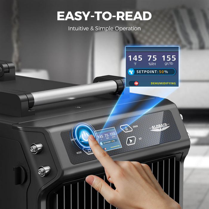 AlorAir Galaxy 60P 145 PPD Crawlspace Dehumidifier with Pump and Drain Hose
