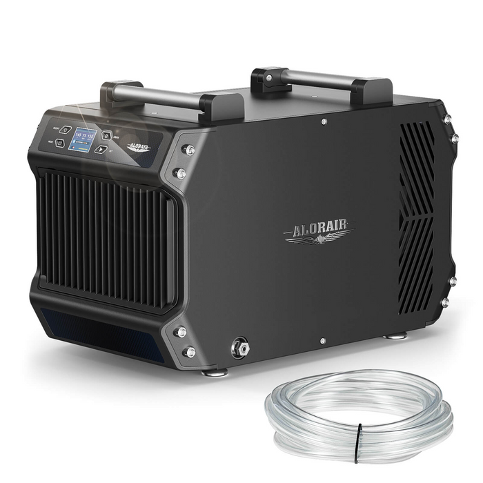 AlorAir Galaxy 85P Crawlspace Dehumidifier with Pump – 180 PPD Commercial Basement & Crawl Space Humidity Control