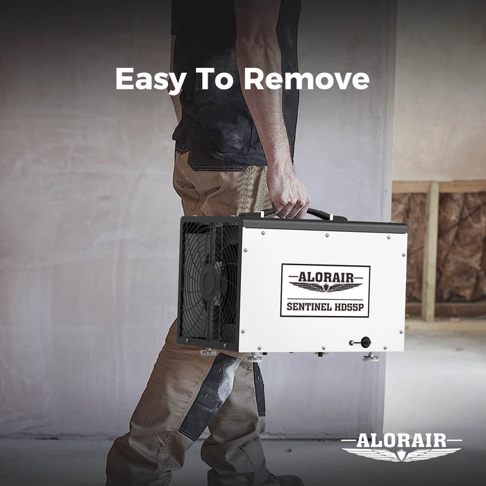 AlorAir Sentinel HD55P 120 PPD Crawl Space Dehumidifier with Pump & Drain Hose