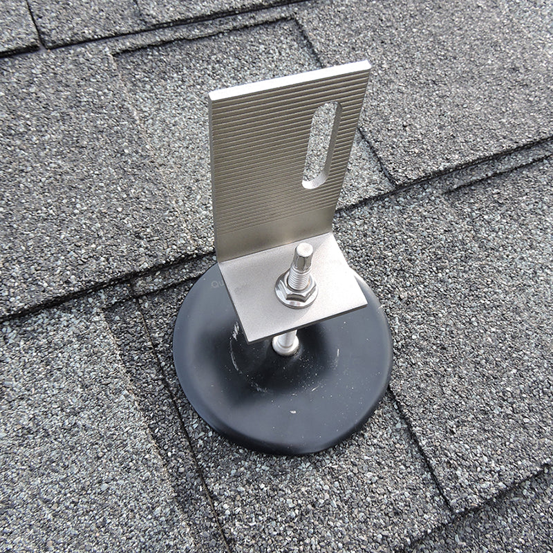 QuickBOLT Multi Roof Mount Kit 5/16" X 8" QB1 Stainless Steel & 4" Microflashing - 17726
