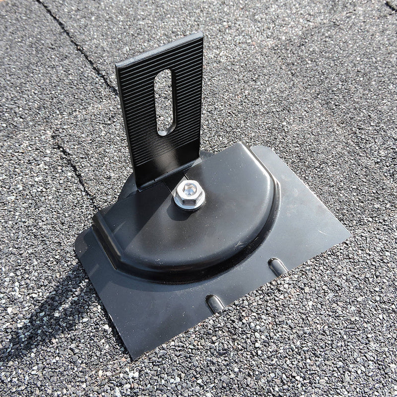 QuickBOLT QB2 Kit with 3" Micro and Miniflashing with SS Low Profile Black L-Foot - 17862DF