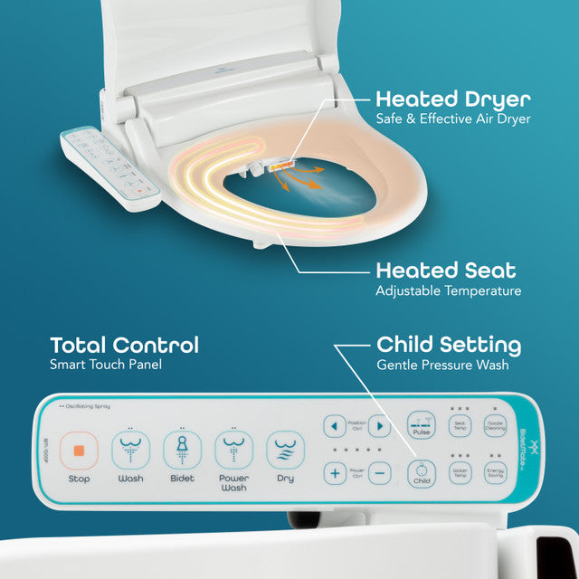 BidetMate 1000 Series Electronic Smart Toilet Seat