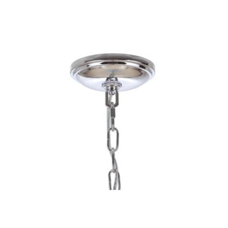Craftmade Roxx 1 Light Large Pendant in Chrome with Quartz Crystals