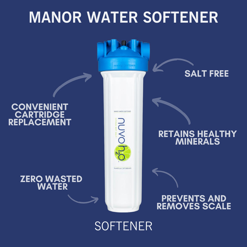 NuvoH2O Manor Water Softener System Bundle