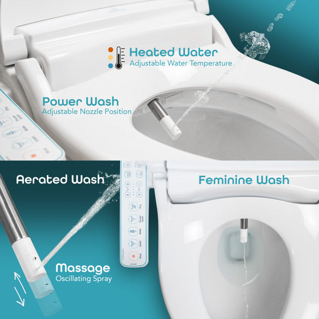 BidetMate 1000 Series Electronic Smart Toilet Seat