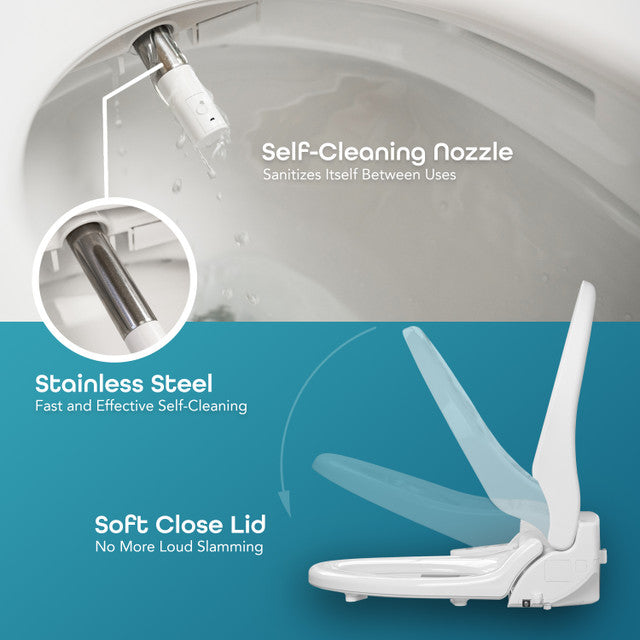 BidetMate 1000 Series Electronic Smart Toilet Seat