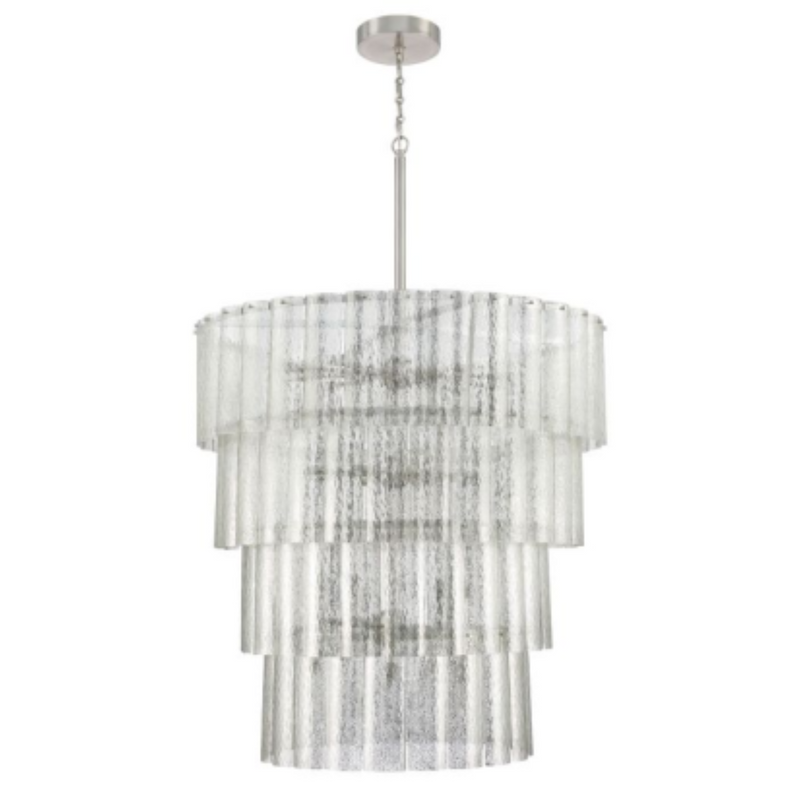 Craftmade Museo 28 Light Chandelier in Brushed Polished Nickel
