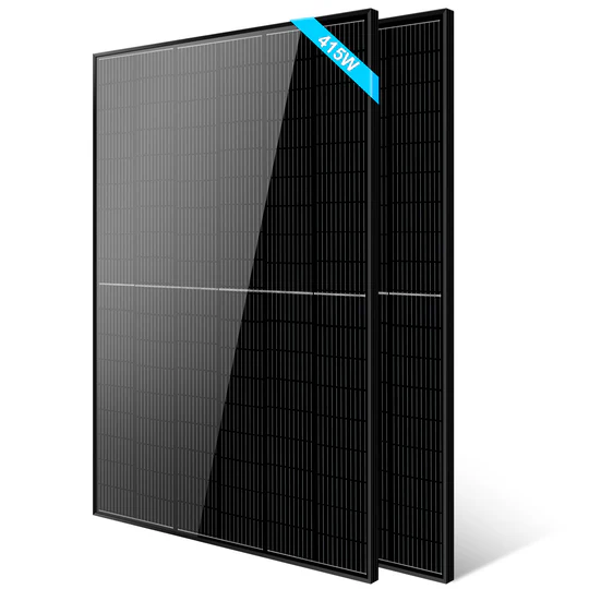 SunGoldPower 415W Mono Black Perc Solar Panel Full Pallet (32 Panels) - SG-415WM