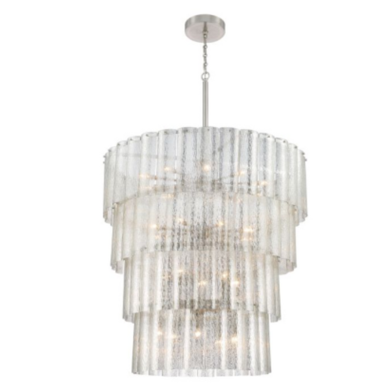 Craftmade Museo 28 Light Chandelier in Brushed Polished Nickel