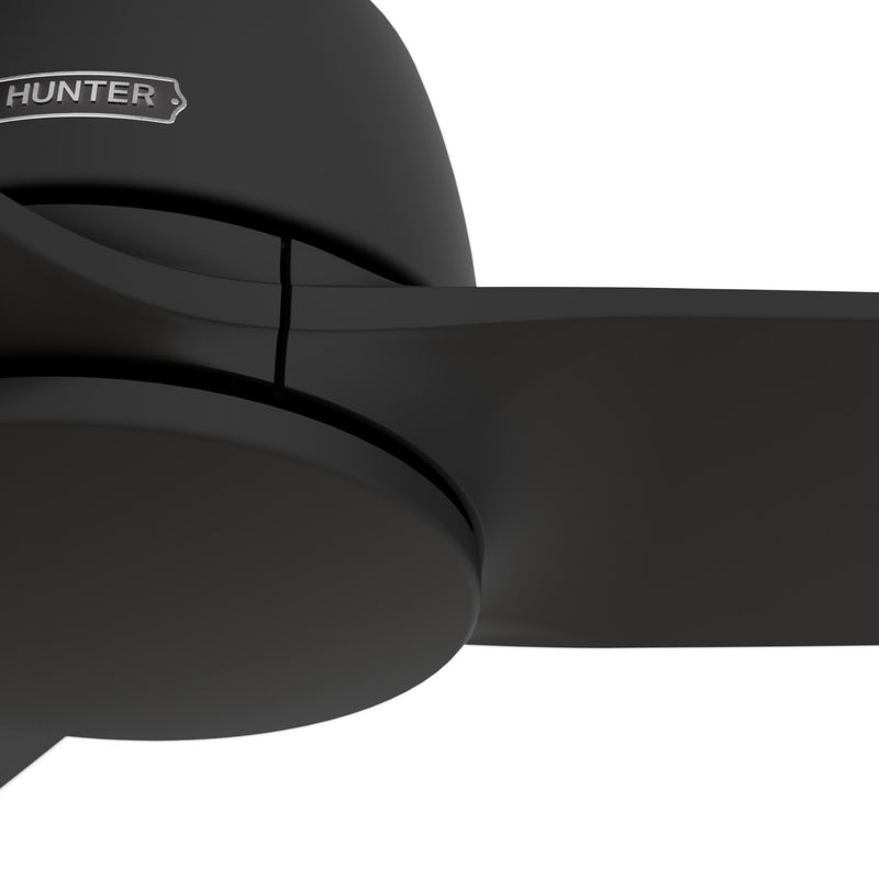 Hunter 52 inch Malden Matte White Ceiling Fan and Handheld Remote - Jasmine Roth Collection