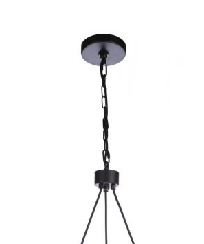 Craftmade Tranquil 5 Light 17 inch Flat Black Chandelier Ceiling Light - 55425-FB