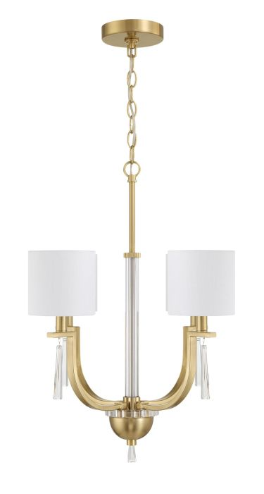 Craftmade Fortuna 4 Light Chandelier - 58224-SB