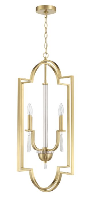 Craftmade Fortuna 4 Light Foyer - 58234-SB