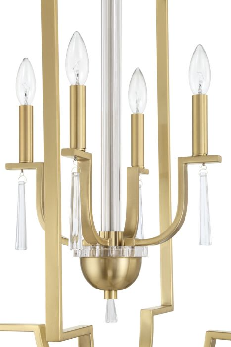 Craftmade Fortuna 4 Light Foyer - 58234-SB