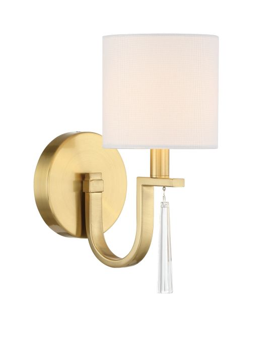 Craftmade Fortuna 1 Light Wall Sconce - 58261-SB