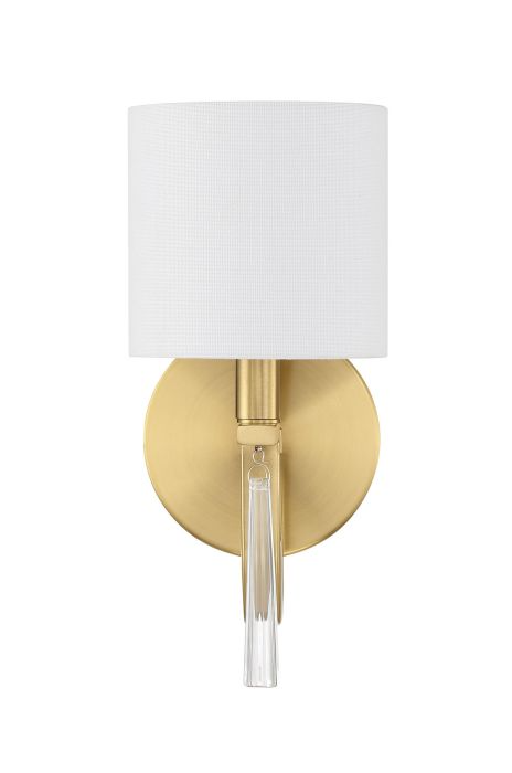Craftmade Fortuna 1 Light Wall Sconce - 58261-SB