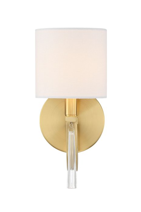 Craftmade Fortuna 1 Light Wall Sconce - 58261-SB