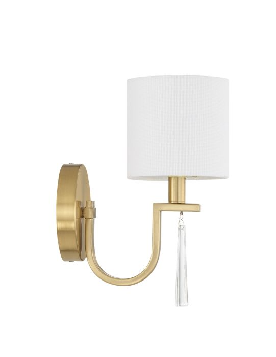 Craftmade Fortuna 1 Light Wall Sconce - 58261-SB