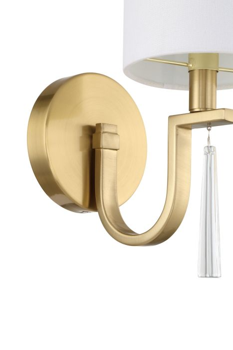 Craftmade Fortuna 1 Light Wall Sconce - 58261-SB