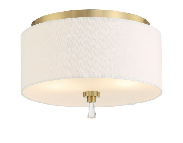 Craftmade Fortuna 2 Light Flushmount - 58282-SB