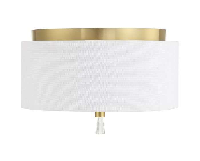 Craftmade Fortuna 2 Light Flushmount - 58282-SB