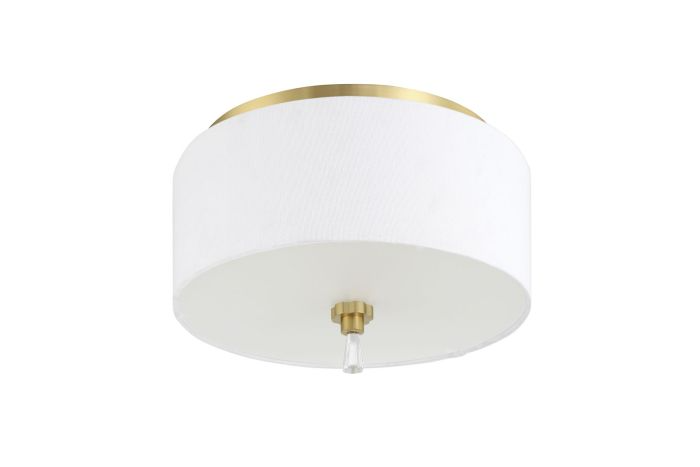 Craftmade Fortuna 2 Light Flushmount - 58282-SB