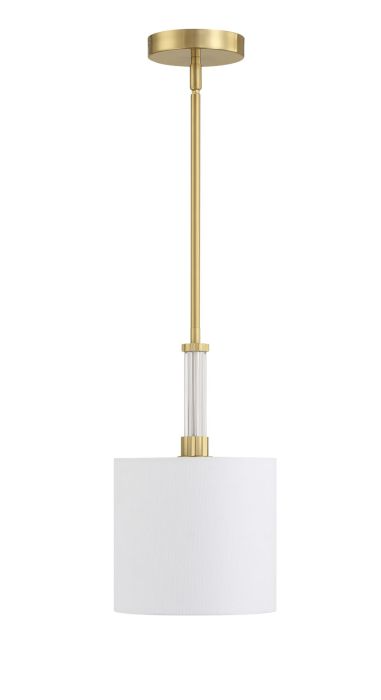 Craftmade Fortuna 1 Light Mini Pendant - 58291-SB