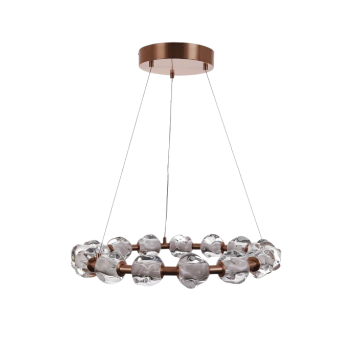 Craftmade JACKIE 15 Light LED Round Chandelier - 59415-SB-LED