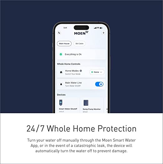 Moen Flo Smart Water Monitor & Shutoff