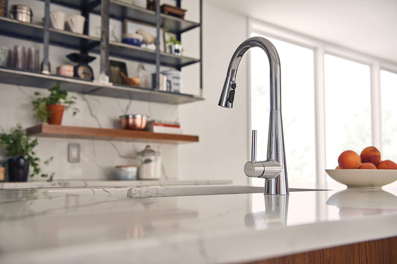 Moen Sleek One-Handle Pull-Down Kitchen Faucet