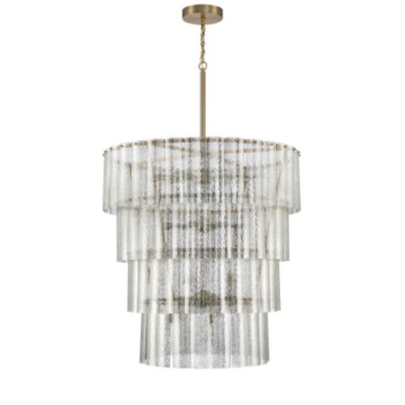Craftmade Museo 28 Light Chandelier in Brushed Polished Nickel