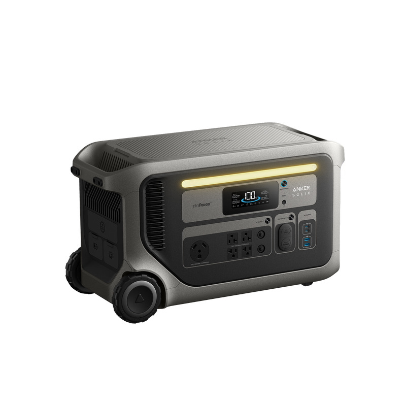 Anker SOLIX F3000 Portable Power Station - 3,072Wh | 3,600W - A1782111