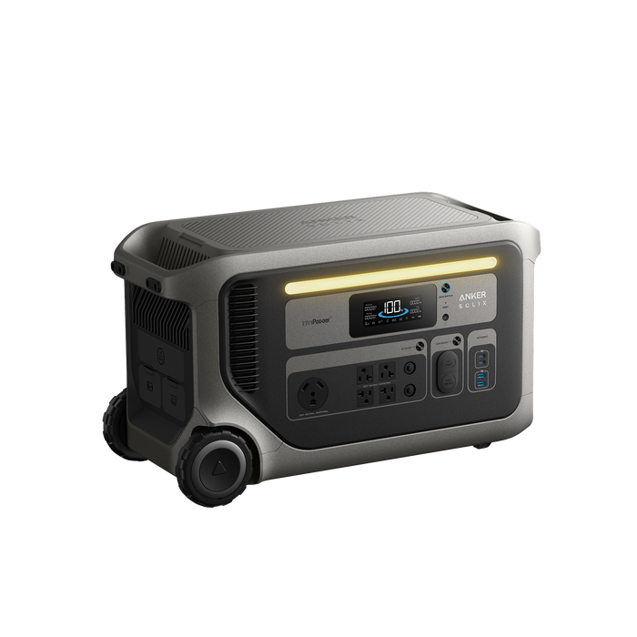 Anker SOLIX F3000 Portable Power Station - 3,072Wh | 3,600W - A1782111