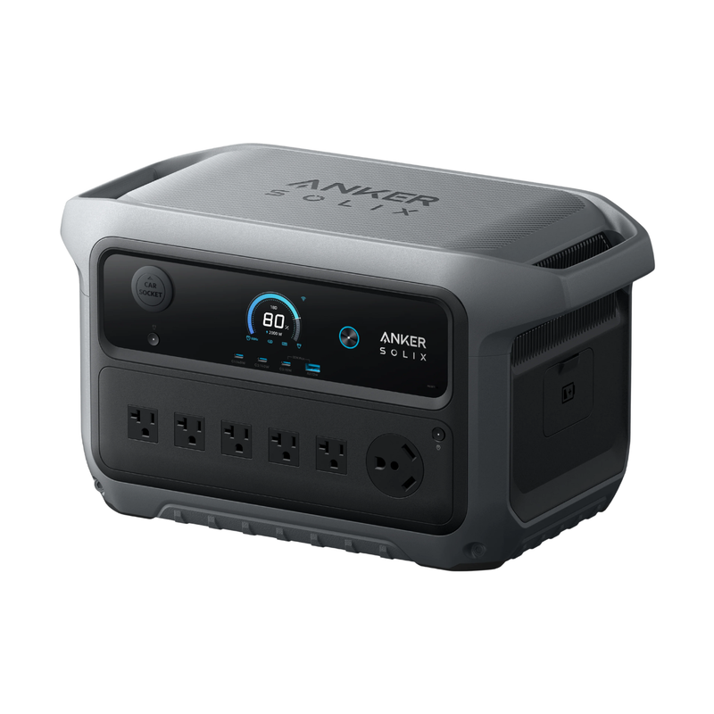 Anker SOLIX C2000 Gen 2 Portable Power Station - 2,048Wh | 2,400W - A17831A1