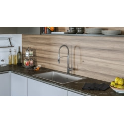 Kindred 31" Brookmore 1-Hole 1 Bowl Drop-In Kitchen Sink - BSL2131-9-1N