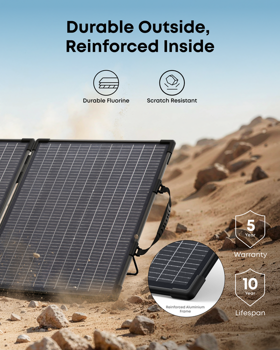 Anker SOLIX PS100 Bifacial Portable Solar Panel - A24341A1