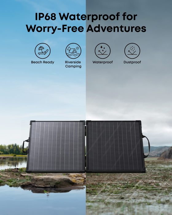 Anker SOLIX PS100 Bifacial Portable Solar Panel - A24341A1