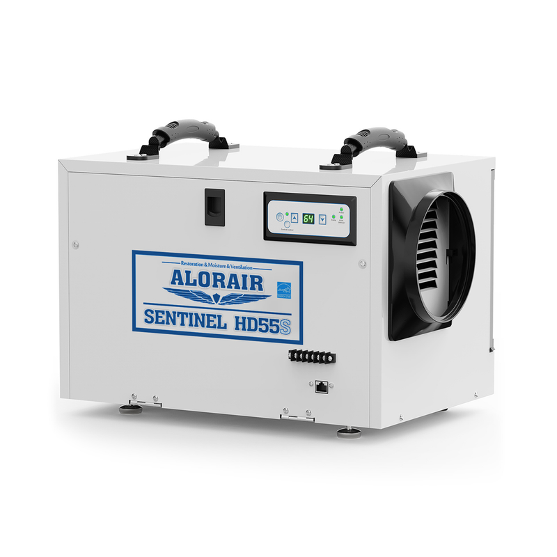 AlorAir Sentinel HD55P 120 PPD Crawl Space Dehumidifier with Pump & Drain Hose