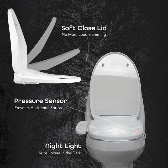 BidetMate 3000 Series Electronic Smart Toilet Seat