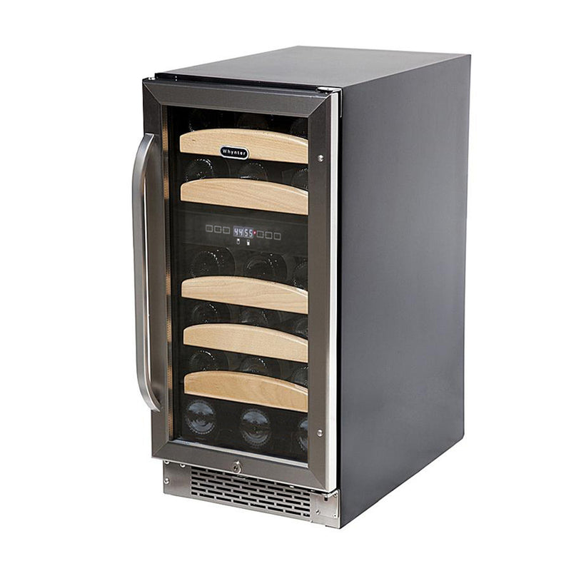 Whynter 28 bottle Dual Temperature Zone Built-In Wine Refrigerator