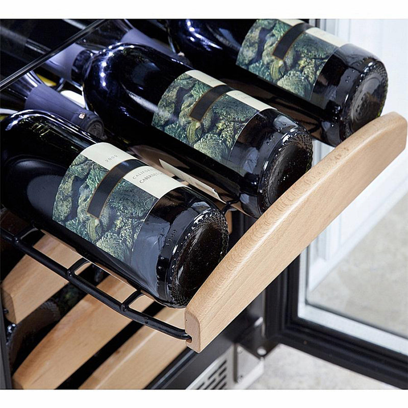 Whynter 28 bottle Dual Temperature Zone Built-In Wine Refrigerator