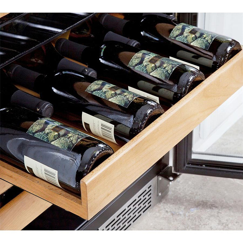Whynter 46 bottle Dual Temperature Zone Built-In Wine Refrigerator